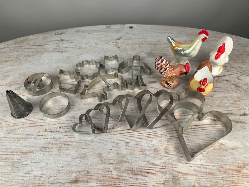 Pepparkaksformar + tuppar
