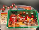 Plancher med julmotiv äldre+klistermärken