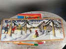 Plancher med julmotiv äldre+klistermärken