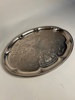 Bricka oval metall