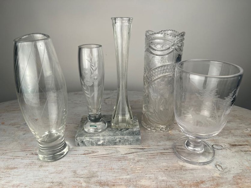 Vaser i glas