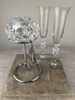 Hallon ljuslykta + champagneglas Germany