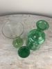Vattenkaraff med glas + vas