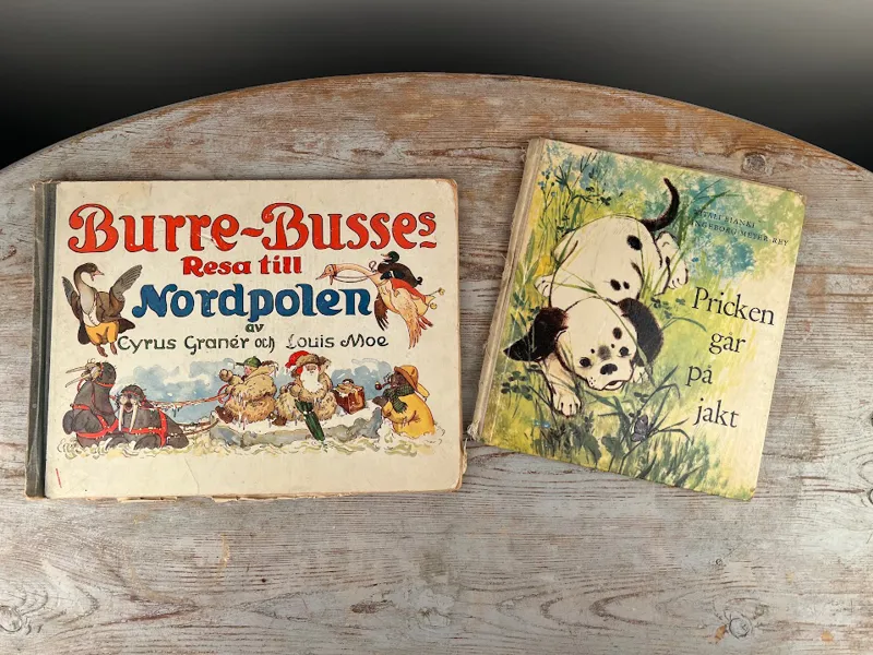 2 barnböcker äldre