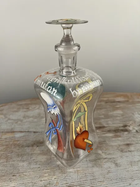 Glaskaraff 1800-tal