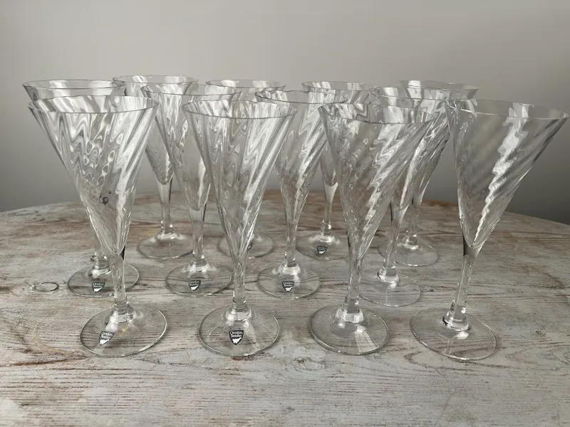 Orrefors champagneglas 12 st