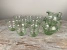 Glasservis "Ring" Gullaskrufs glasbruk 30-tal
