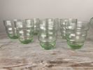 Glasservis "Ring" Gullaskrufs glasbruk 30-tal