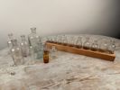Samling glasflaskor 