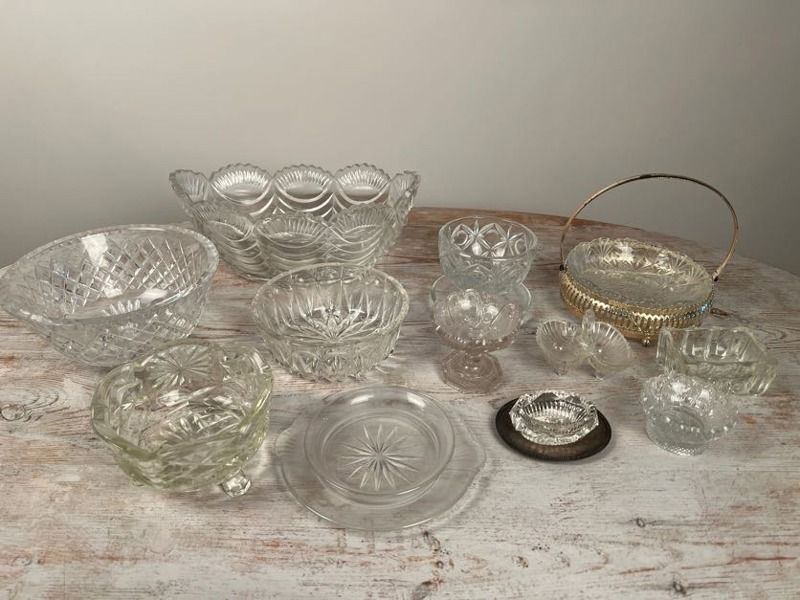 Delar pressglas mm.