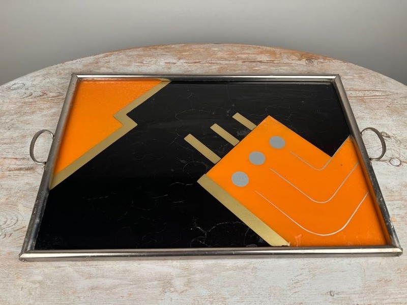 Art Deco bricka