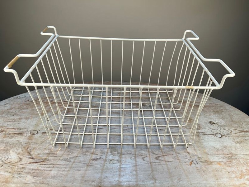 Förvaring metallkorg