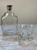 Reijmyre? Gustav III Brännvinsflaska+ snapsglas