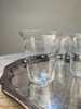 Bricka + 6 glas + fat
