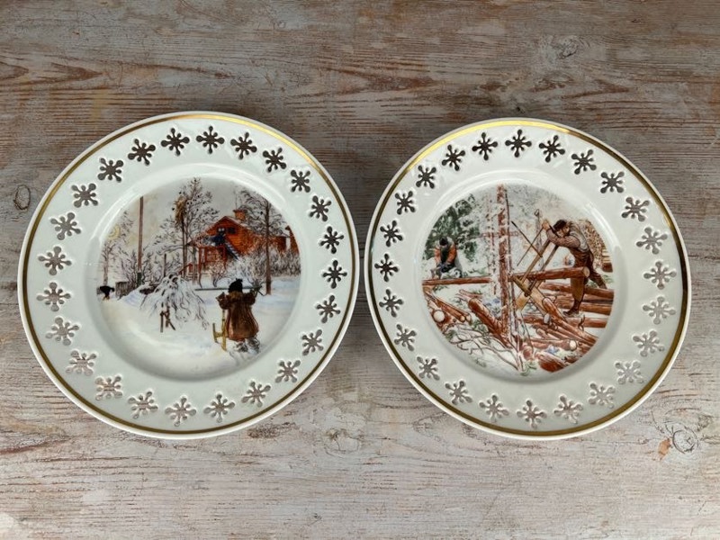 Samlartallrikar Carl Larssonmotiv