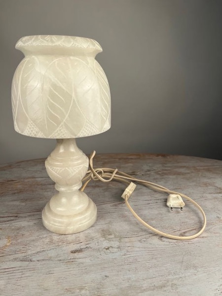Alabaster boordslampa