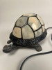 Lampa sköldpadda metall + glas