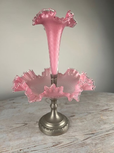 Bordsuppsats rosa